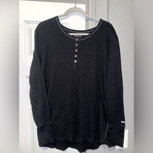 Columbia black half buttoned sportswear company sweater men size 2X